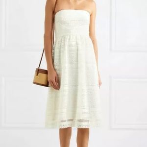 JCrew Standbury Strapless Lace White Dress Wedding
